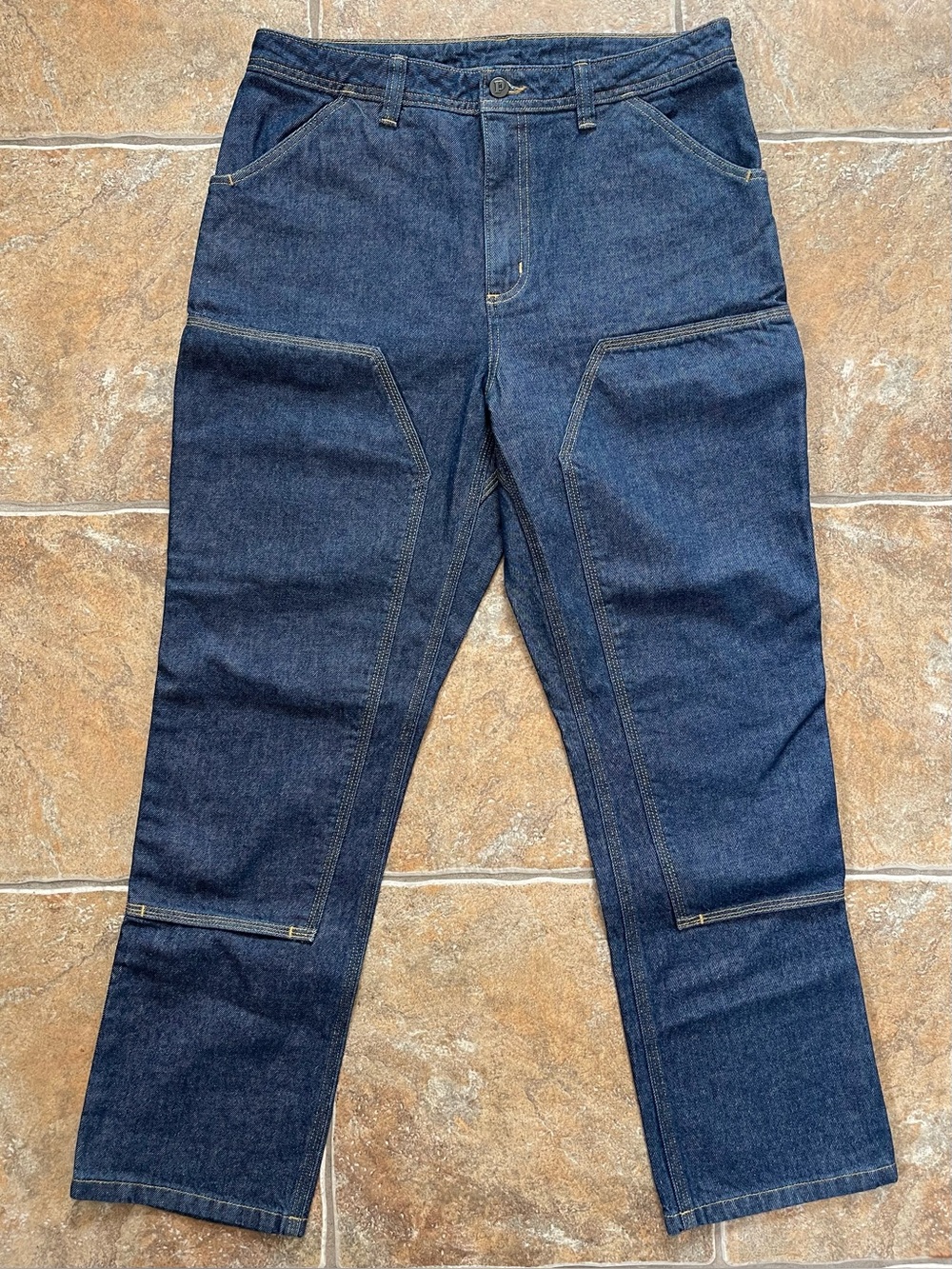 Women's Slim Work Denim Pants - Short
